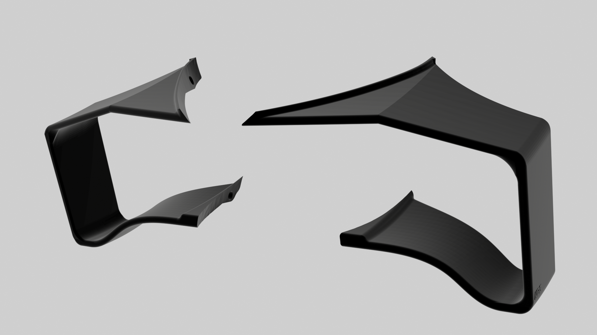 Alerones Honda CBR 600 RR 2003-2004