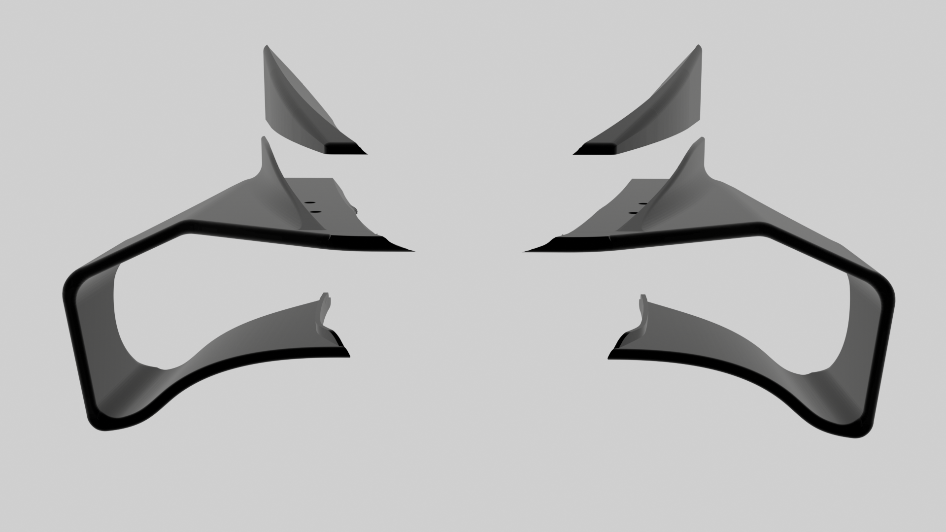 Alerones Kawasaki ZX10R 2008-2010